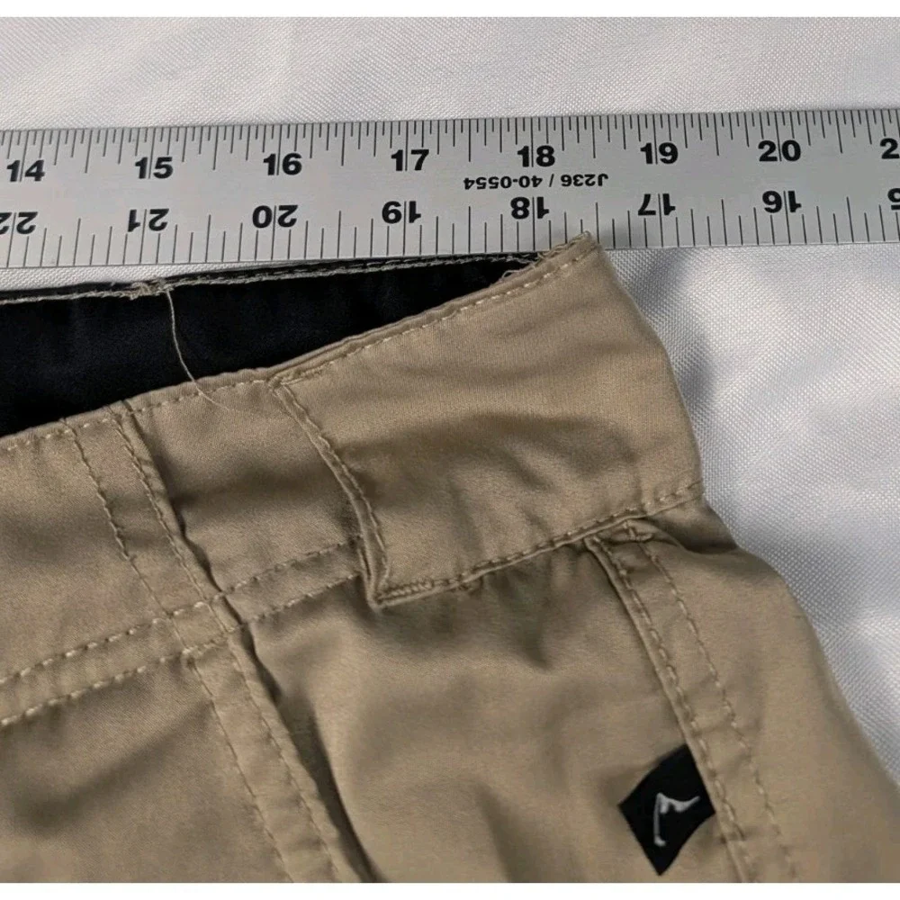 Denali Men's Cargo Shorts Size 36 Sandstone Performance Stretch Hiking
